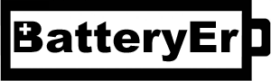 Laptop battery logo